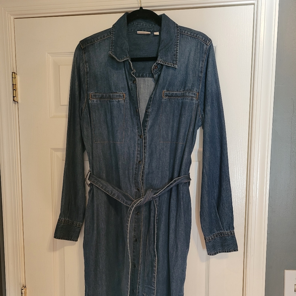 Denim dress